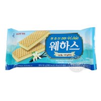 롯데 웨하스 바닐라맛 50g