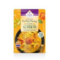 티아시아 게살 푸팟퐁커리 전자레인지용 170g