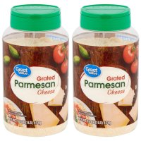 Great Value Grated Parmesan Cheese 파마산 치즈 가루 454g 2통