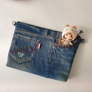 레드 스티치 클러치🎖서울어워드 우수상품, 예지랑