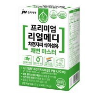 JW중외제약 프리미엄 리얼메디 차전자피 식이섬유 쾌변 마스터 6.5g x 30포