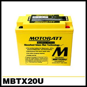 [MBTX20U - 12V21AH][MOTOBATT] 모토뱃 모토배터리 AGM배터리 [할리]스포스터,[혼다]골드윙,[VICTORY][야마하][스즈끼][가와사키][BMW][두카티]