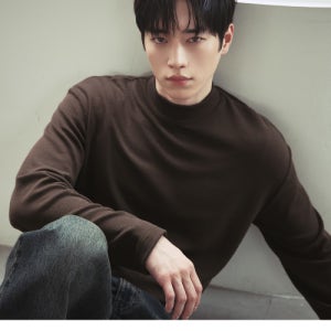[드로우핏] 모크넥 니트 티셔츠 [9COLORS] DFTS1302BK