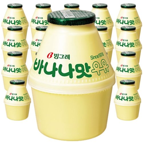바나나맛 우유 단지우유