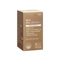 뉴트리코어 NCS 면역 그린 프로폴리스 1500mg x 60정