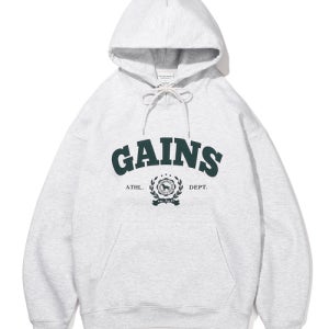 [게인스보로] 로럴골든 후드티_화이트멜란지 GBHD2102WM