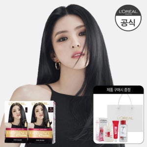 [로레알] [2개] 엑셀랑스 크림 염색약 11종 택1(+증정 헤어마스크 세트+BR 샴푸 100ml+쇼핑백)