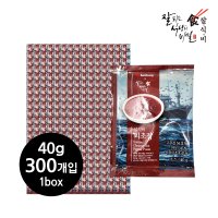 잘식비 식자재 마트  회초장 소포장 40g 300개입 업소 배달용