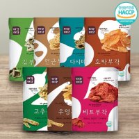 씨월드 속초명물 바삭바삭 부각 비트 김 연근 다시마 호박 고추 우엉 x각60g