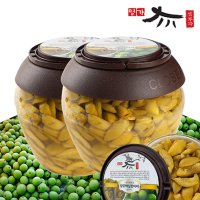 삼부자 광양매실장아찌 매실절임 매실단지 1kg 2kg 3kg