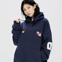 콰이어티스트 QUIETIST QT flag hood-navy