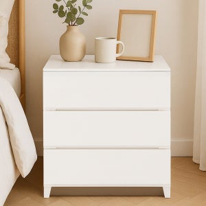 보노하우스 보노 심플리 550 플라스틱 서랍장 3단 와이드형 인테리어 수납장