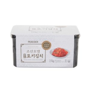 PEACOCK 조선호텔 썰은 포기김치 1.9kg