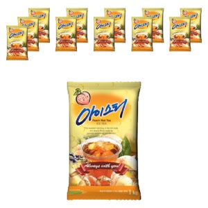 대호 복숭아 아이스티 분말 고형차 1kg 12개 국산 복숭아과즙 칠레산 홍차 대용량 가루 파우더 복숭아홍차 카페음료 카페 레시피 탕비실 손님접대 손님대접