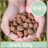 붉은빛 산사나무 열매 200g 산사자 적조자 서사 후사