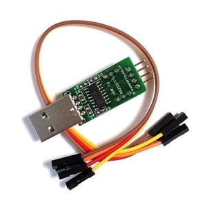 USB TO RS232/TTL 컨버터 모듈 CH340/SP3232 칩셋, 점퍼케이블 20cm포함