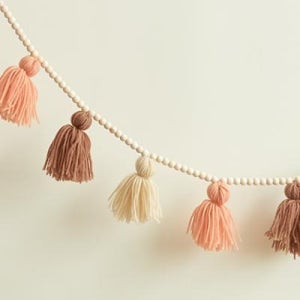 태슬 우드볼 가랜드 썸머