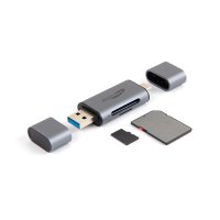 엘디네트웍스 애니포트 Type C 메탈바디 OTG USB 카드리더기 AP-UC21