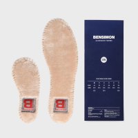 벤시몽  FUR INSOLE - LACET ELLY ELASTIQUE