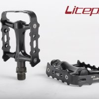 Litepro자전거 M258 베어링 페달초경량 접이식 BMX 블랙레드 자전거 부품