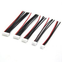 Rc 드론 Lipo 배터리 밸런스 충전기 2S 3S 4S 5S 6S 22awg 케이블 실리콘 5pcs 소프트 라인 입술 배터리 ACEHE