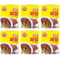 3분요리 3분 짜장 200g x 6개 /즉석짜장 3분요리