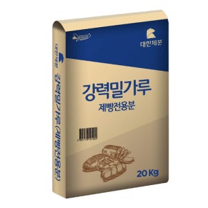 대한제분 강력밀가루 제빵전용분 20kg  1개