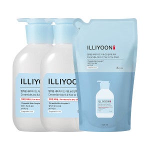일리윤 일리윤 세라마이드 아토6.0 탑투토워시 500ml 2개 + 리필 500ml