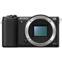 Sony a5100 Mirrorless Digital Camera with 3-Inch Flip Up LCD - Body Only (Black)