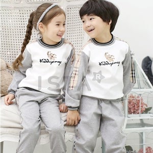 [키디앙쥬] 럭셔리(D) (상+하)/ 유치원체육복 유아활동복
