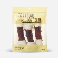 THINK YOUR DOG TEETH 오리 우유껌 3P