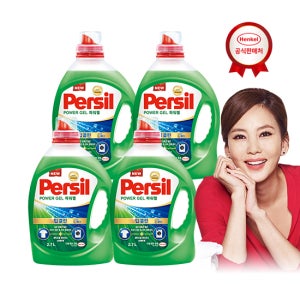 헨켈 퍼실 딥클린 파워젤 2.7L x4개 세탁세제 일반/드럼 겸용