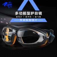 코로나 안경 미세먼지 보안경 고글 로카 비산방진 투명방안경 남녀 라이딩 풍사충격실험실