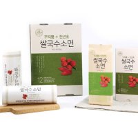 건전농부 꾸지뽕 천년초 국내산 쌀가루 쌀국수소면 400g