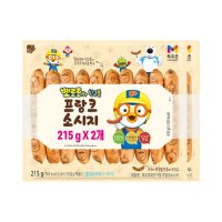 목우촌 뽀로로와친구프랑크소시지 215g x 2