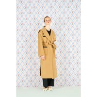 JOHNNY HATES JAZZ 쟈니헤잇재즈 SAILOR COLLAR HANDMADE COAT - CAMEL LE1208034348