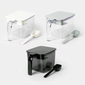 마나 조미료 통 와이드 양념 설탕 소금 밀폐