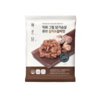 바르닭 직화그릴 닭가슴살 큐브 갈릭 갈비맛 100g