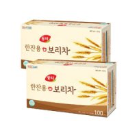 동서 한잔용 보리차 100T x2  총200T