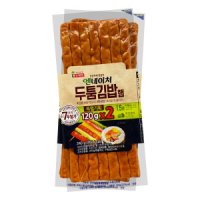 롯데햄 롯데푸드 엔네이처 두툼 김밥햄 120g+120g