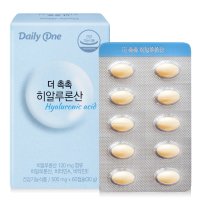 데일리원 더 촉촉 히알루론산 500mg x 60캡슐