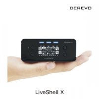 CEREVO LiveShell X 라이브쉘X /실시간중계장비/3군데동시 라이브스트리밍