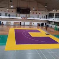 표시 라인이 플라스틱 야외 스포츠 바닥재 Beable FIBA 승인 대회 3x3 농구 코트