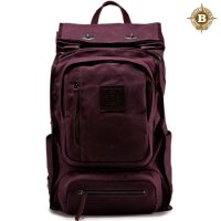 빌포드  Roll Top Safari Backpack Burgundy