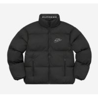 슈프림 X 나이키 리버시블 퍼피 자켓 블랙 21SS Supreme x Nike Reversible Puffy Jacket