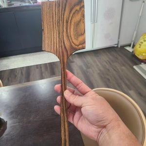 보고테 뒤지개3 (Bocote wide spatula) 원목뒤집개, 히어로공방