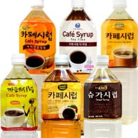 대상 카페시럽 1.5L 6개 커피 메이플시럽 펌프 원두 카페재료 아메리카노