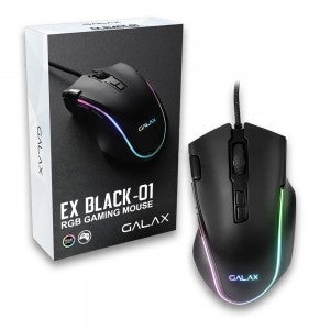갤럭시 갤라즈 GALAX EX-01 게이밍 마우스 (블랙)