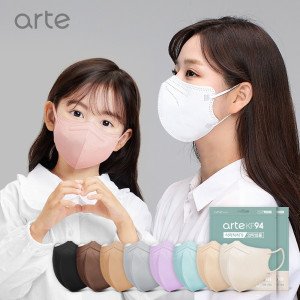 아르떼 아르떼 키즈 KF94 새부리형 마스크 아동용 어린이 소형 초소형 컬러