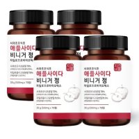 [자연바름] 사과 초모 식초 애플 사이다 비니거 애사비 효능 500mg x 70정 4개